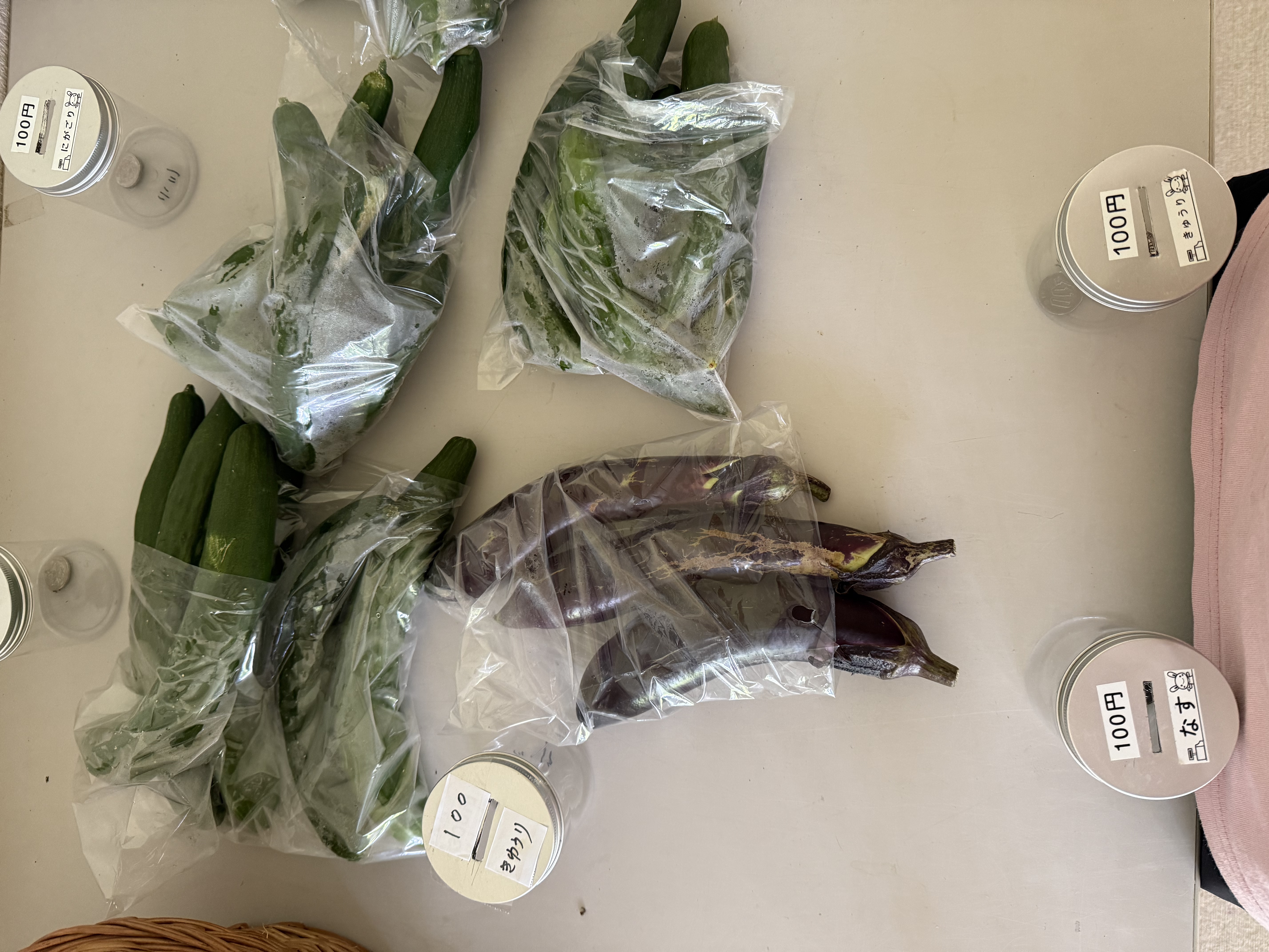 温泉小卖部的本地蔬菜